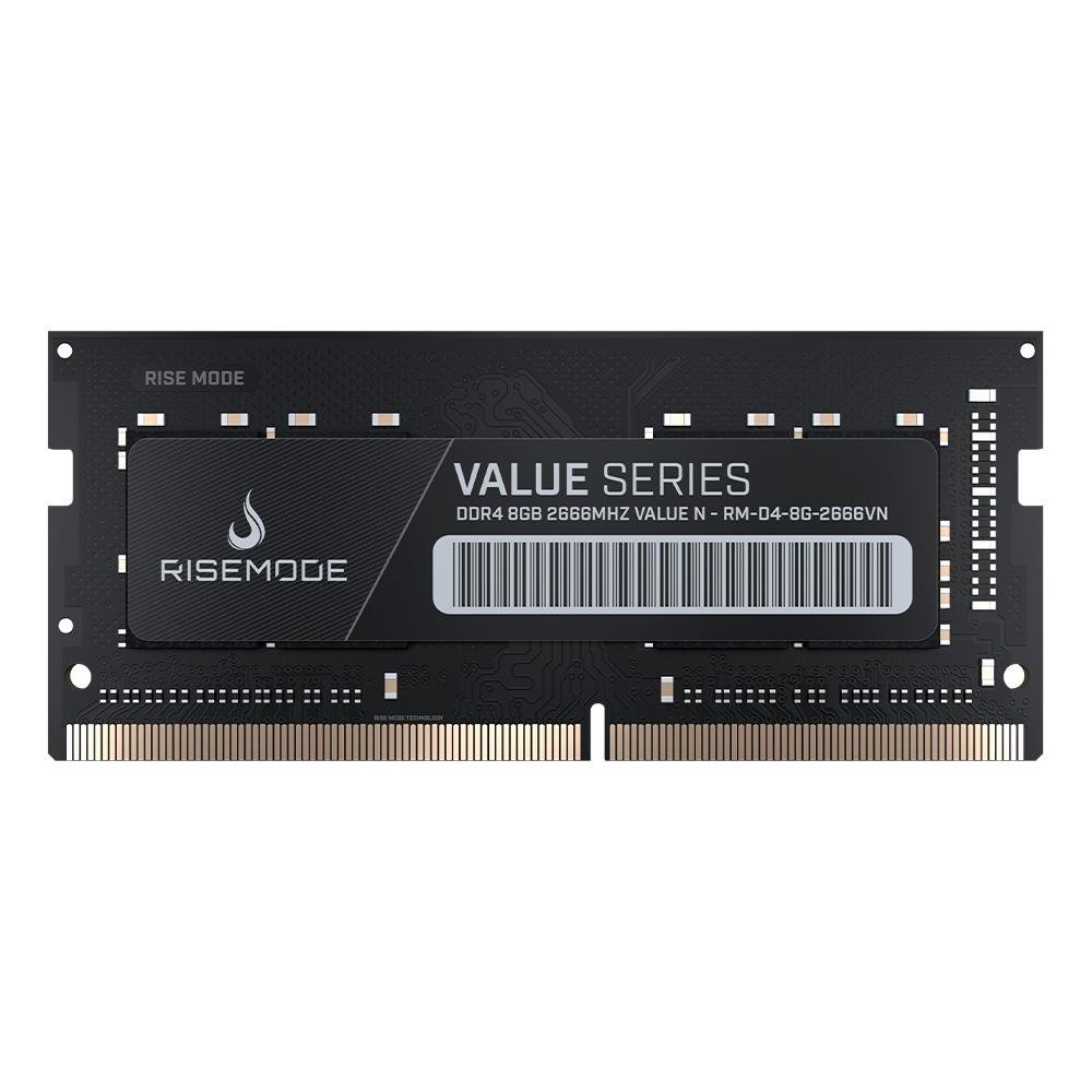 Memoria RAM Para Notebook Rise Mode Value, 16GB, 2666MHZ, DDR4, CL19 - RM-D4-16G-2666VN Memoria RAM Para Notebook Rise Mode Value, 16GB, 2666MHZ, DDR4, CL19 - RM-D4-16G-2666VN