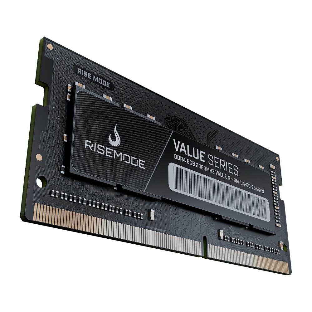 Memoria RAM Para Notebook Rise Mode Value, 16GB, 2666MHZ, DDR4, CL19 - RM-D4-16G-2666VN Memoria RAM Para Notebook Rise Mode Value, 16GB, 2666MHZ, DDR4, CL19 - RM-D4-16G-2666VN