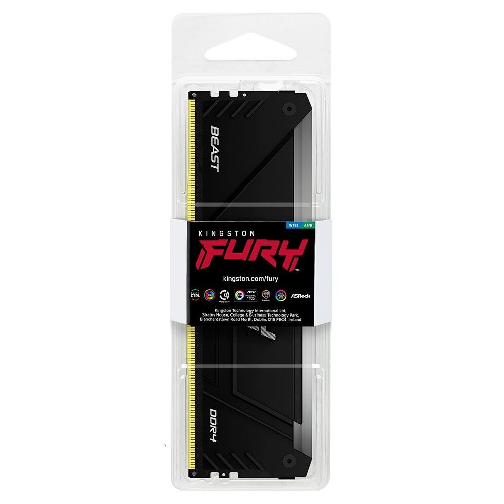 Memória RAM ( Balão.info), RGB, 32GB, 3200MHz, DDR4, CL16, Preto - KF432C16BB2A/32 - view 6