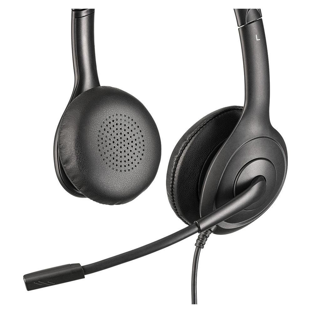 Headset ( Balão.info) Biauricular USB Preto - WHS 60 DUO PR - foto 2