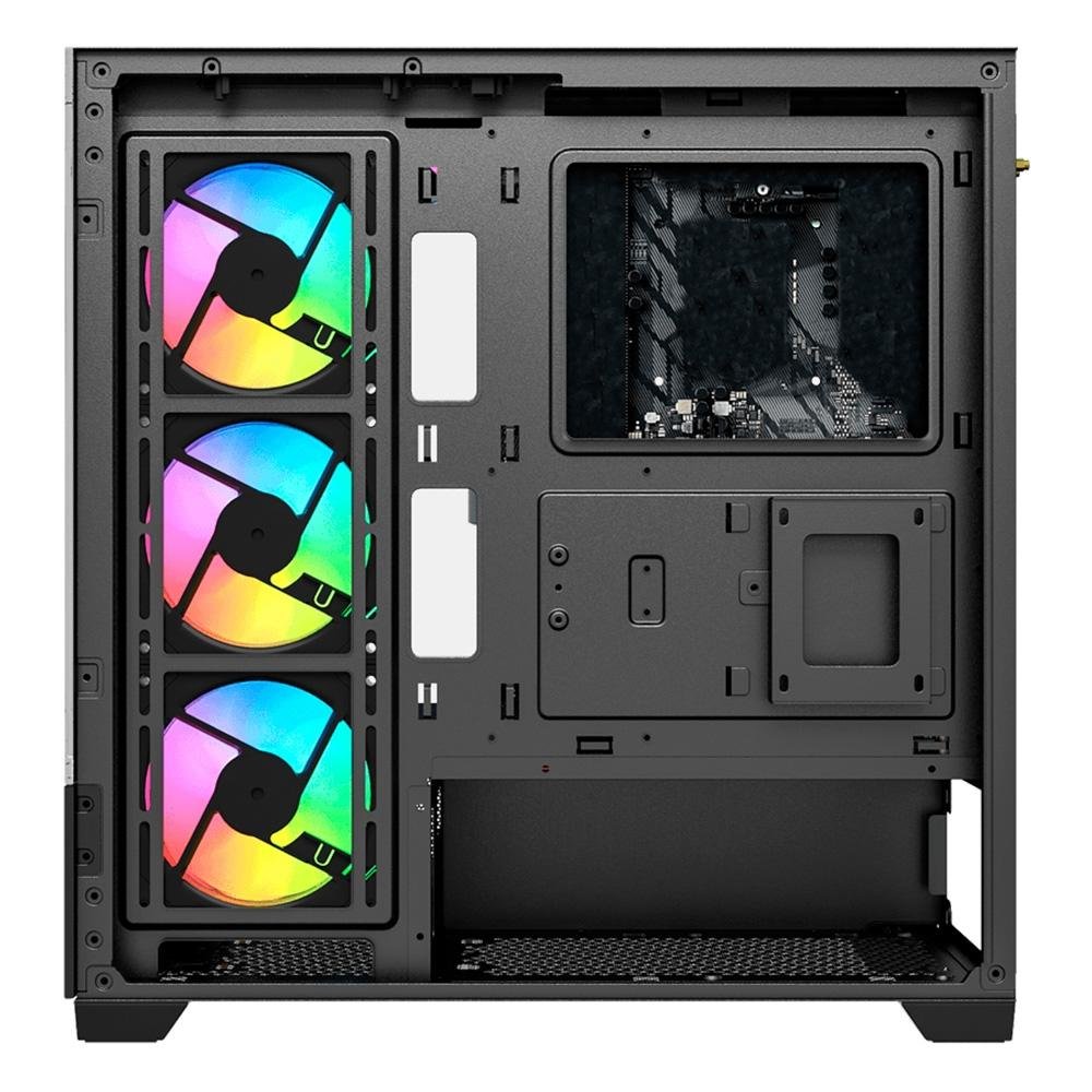 Gabinete Galax Saturno Black, Mid Tower | KaBuM!