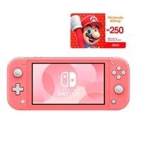 Console Nintendo Switch Lite Coral com até 15% OFF no PIX | KaBuM