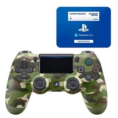 JOYSTICK PS4 DUALSHOCK 4 CAMUFLADO - Play For Fun