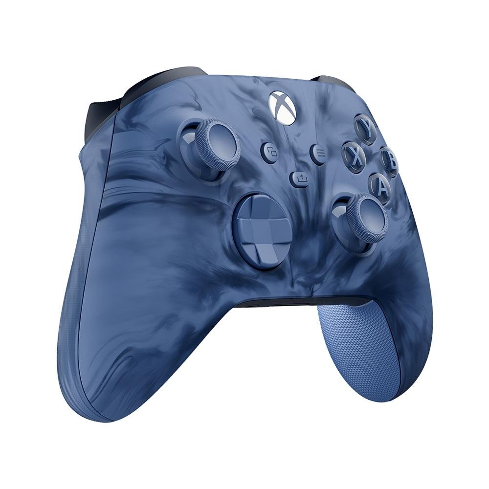 Controle Sem Fio Xbox Microsoft Stormcloud Vapor, Azul - QAU-00129 Controle Sem Fio Xbox Microsoft Stormcloud Vapor, Azul - QAU-00129