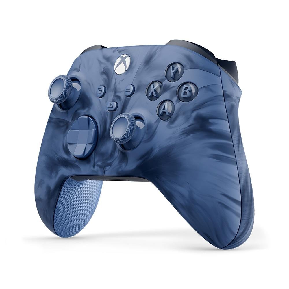 Controle Sem Fio Xbox Microsoft Stormcloud Vapor, Azul - QAU-00129 Controle Sem Fio Xbox Microsoft Stormcloud Vapor, Azul - QAU-00129
