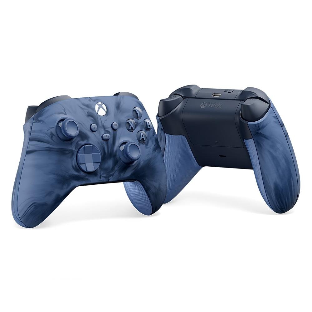 Controle Sem Fio Xbox Microsoft Stormcloud Vapor, Azul - QAU-00129 Controle Sem Fio Xbox Microsoft Stormcloud Vapor, Azul - QAU-00129