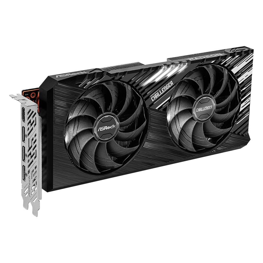 Placa de Vídeo RX 7700 XT Challenger 12G OC ASRock AMD Radeon, 12GB GDDR6 - 90-GA4QZZ-00UANF