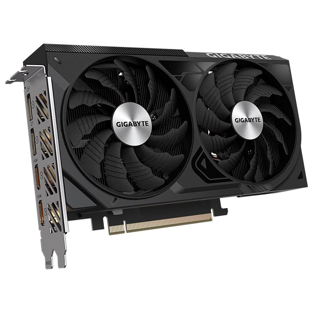 Imagem 3 de 7 do produto Placa de Vídeo RTX 4060 Ti WINDFORCE OC 8G Gigabyte NVIDIA GeForce, 8GB GDDR6, DLSS, Ray Tracing - GV-N406TWF2OC-8GD