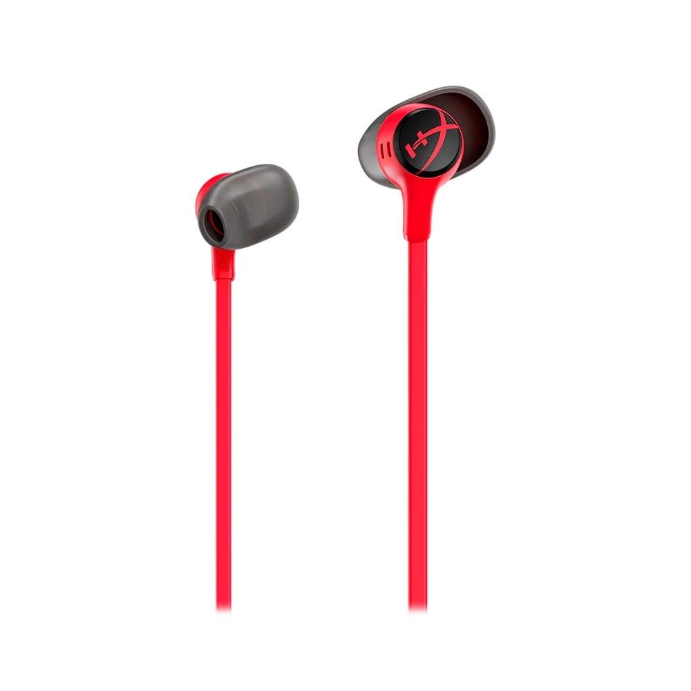 Imagem 2 de 5 do produto Fone de Ouvido Gamer HyperX Cloud Earbuds II, Microfone no Cabo, Nintendo Switch, Vermelho - 705L8AA
