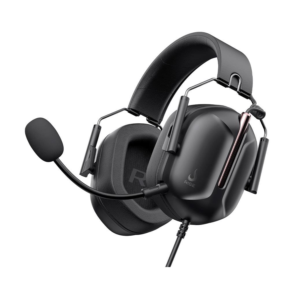 Headset Gamer Rise Mode G1, Drivers 50mm, P3 3.5mm, Preto - RM-HS-G1-FB