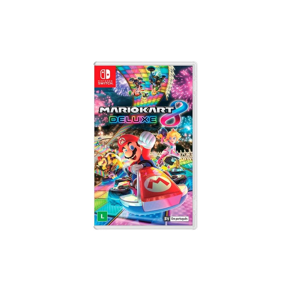 Jogo Mario Kart 8 Deluxe, Nintendo Switch - HBCPAABPA