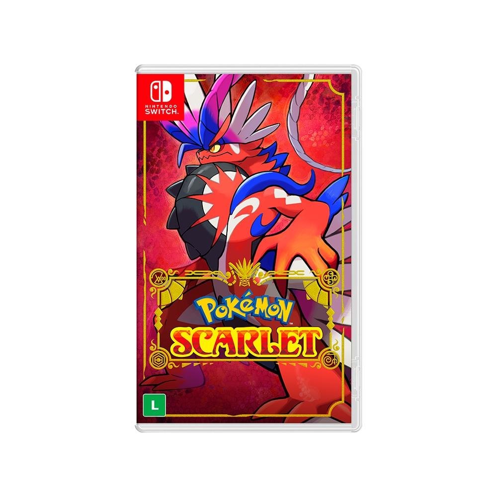 Jogo Pokemon Scarlet, Nintendo Switch - HBCPALZXA