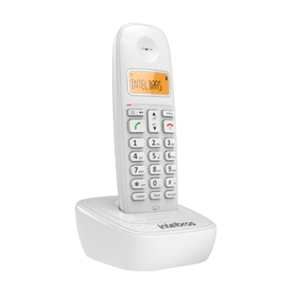 Ramal Adicional Para Telefone Intelbras TS 7510, Sem Fio, com Identificador de Chamadas, Não Pertube, Tela Iluminada, Branco - 4120040 Ramal Adicional Para Telefone Intelbras TS 7510, Sem Fio, com Identificador de Chamadas, Não Pertube, Tela Iluminada, Branco - 4120040