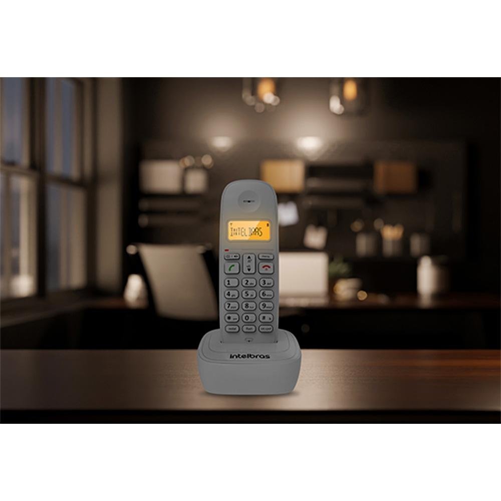 Imagem 9 de 9 do produto Ramal Adicional Para Telefone Intelbras TS 7510, Sem Fio, com Identificador de Chamadas, Não Pertube, Tela Iluminada, Branco - 4120040