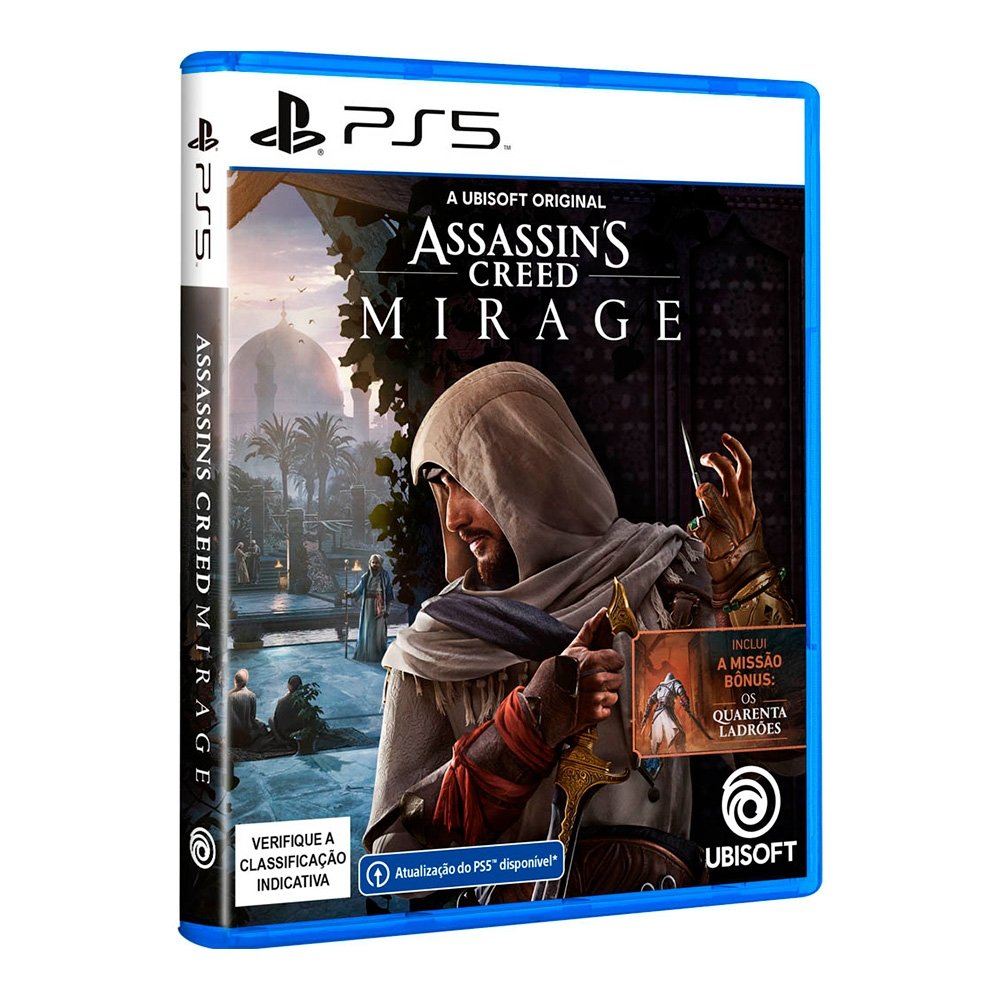 Jogo Assassin's Creed Mirage, PS5 Jogo Assassin's Creed Mirage, PS5