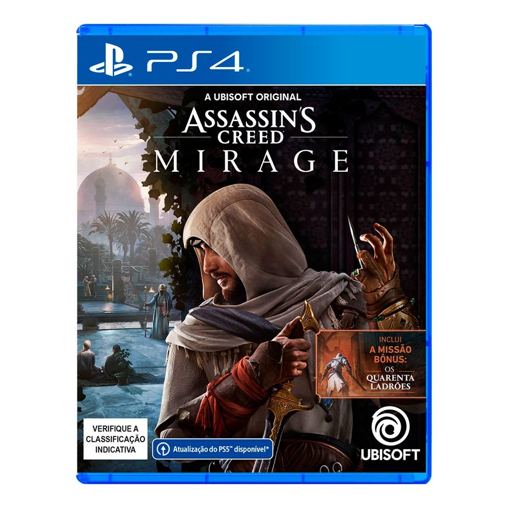 Jogo Assassin's Creed Mirage, PS4 Jogo Assassin's Creed Mirage, PS4