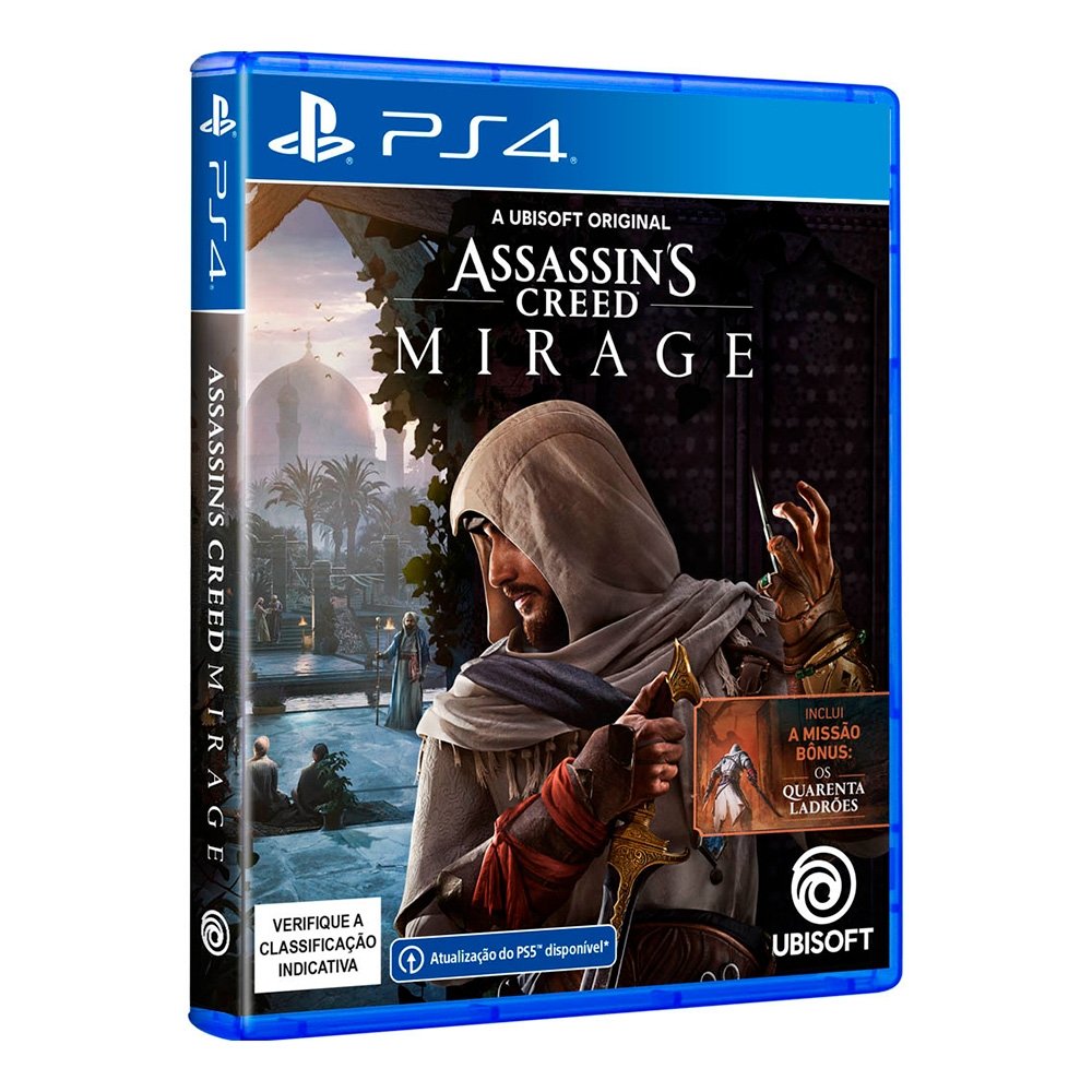 Jogo Assassin's Creed Mirage, PS4 Jogo Assassin's Creed Mirage, PS4