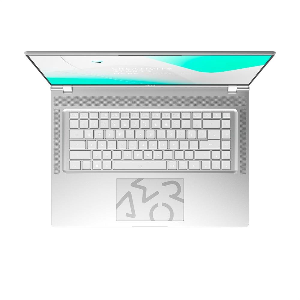 "Notebook Gigabyte AERO 16 OLED BKF Intel Core i7-13700H, 16GB RAM, GeForce RTX 4060, 1TB SSD, 16"", W11 Home, Cinza - AERO 16 OLED BKF-73BR994SH" - view 4