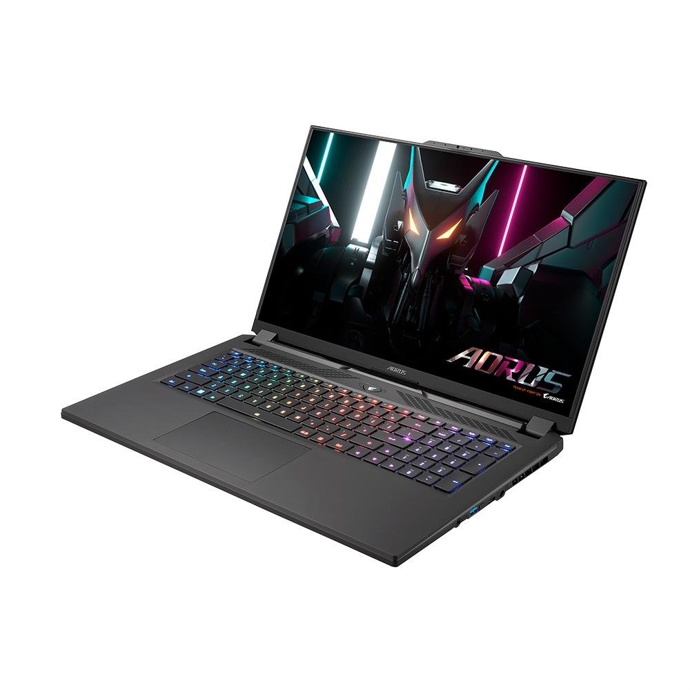 Notebook Gamer AORUS 17H BXF Intel Core i7-13700H, 16GB RAM, RTX 4080, 1TB SSD, 16", Win11 Home, Preto - AORUS 17H BXF-74BR554SH Notebook Gamer AORUS 17H BXF Intel Core i7-13700H, 16GB RAM, RTX 4080, 1TB SSD, 16", Win11 Home, Preto - AORUS 17H BXF-74BR554SH