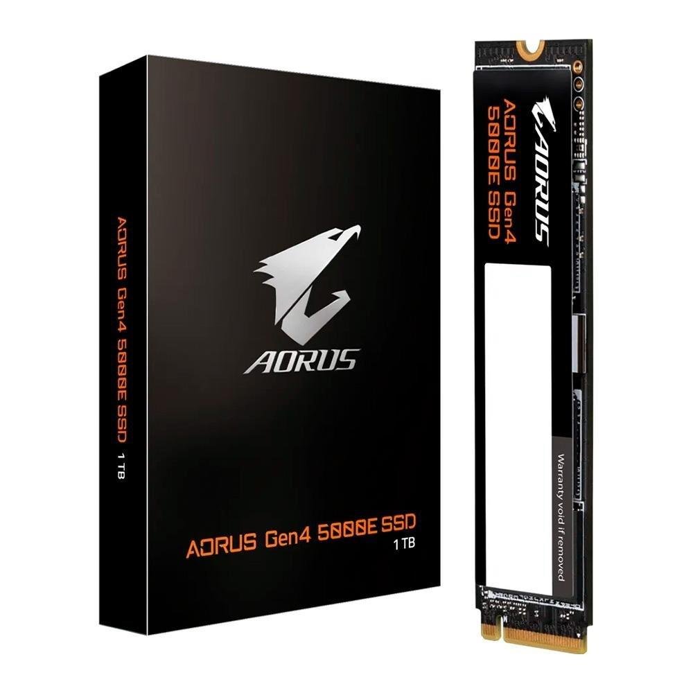 b*中様 AORUS NVMe Gen4 SSD 1TB SSD Gigabyte AORUS Gen4 5000E 1TB | KaBuM!