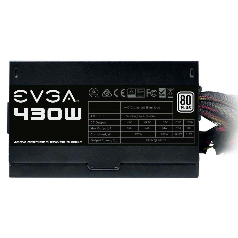 Fonte EVGA 430W 80 Plus White 100-W1-0430-KR