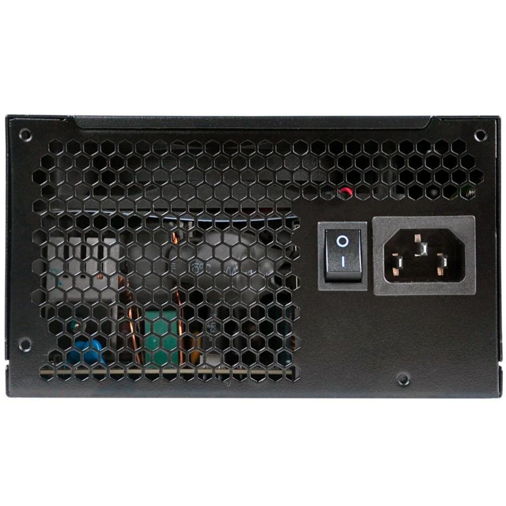 Fonte EVGA, 500W, 80 Plus White, PFC Ativo, Sem Cabo, Preto - 100-W1-0500-KR