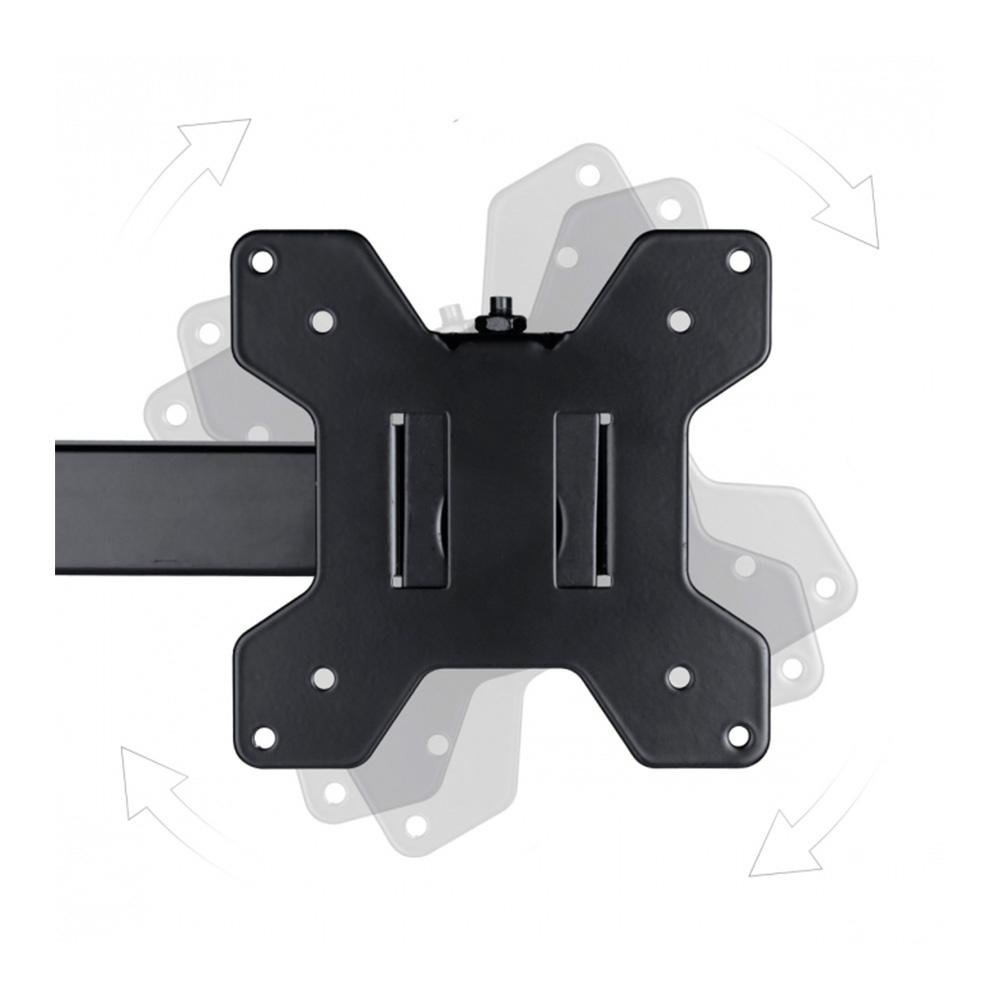 Imagem 4 de 9 do produto Suporte de Mesa Articulado para Monitor de 17" a 32" Vinik, Ajuste da altura, rotação e inclinação, VESA, Preto - SM410A