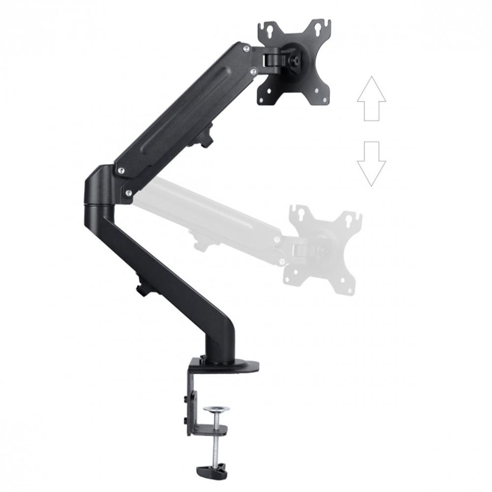 Imagem 3 de 10 do produto Suporte de Mesa Articulado para Monitor de 17" a 32" Vinik, com Pistão a Gás, VESA, Preto - PM40AQ