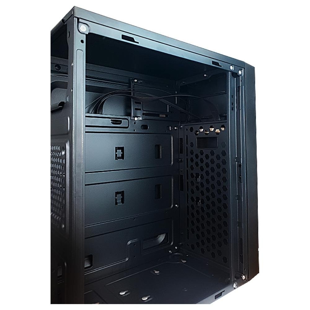 Imagem 9 de 10 do produto Gabinete Office Hayom GB1723, Micro-ATX, Mid Tower, Preto - GB.17.10.23