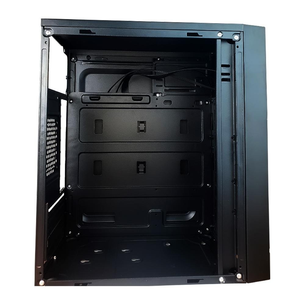 Imagem 7 de 10 do produto Gabinete Office Hayom GB1723, Micro-ATX, Mid Tower, Preto - GB.17.10.23