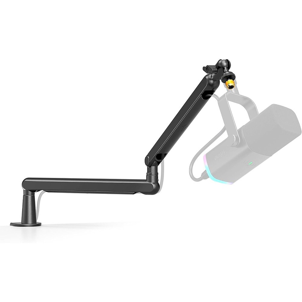 Suporte Articulado de Mesa para Microfone Fifine BM88 Low Profile, Ajustável, Preto - BM88 - view 3