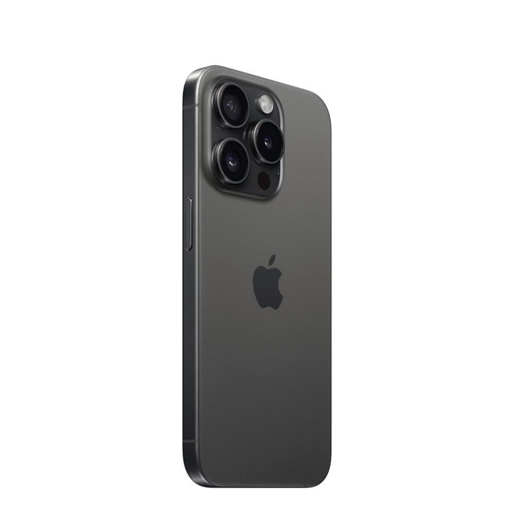 Imagem 3 de 10 do produto iPhone 15 Pro Apple 256GB Titânio Preto, Tela de 6.1, Câmera Tripla de 48MP, iOS - MTV13BE/A