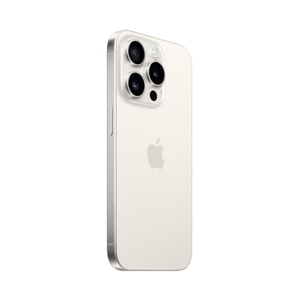 iPhone 15 Pro Apple 256GB Titânio Branco, Tela de 6.1, Câmera Tripla de 48MP, iOS - MTV43BE/A