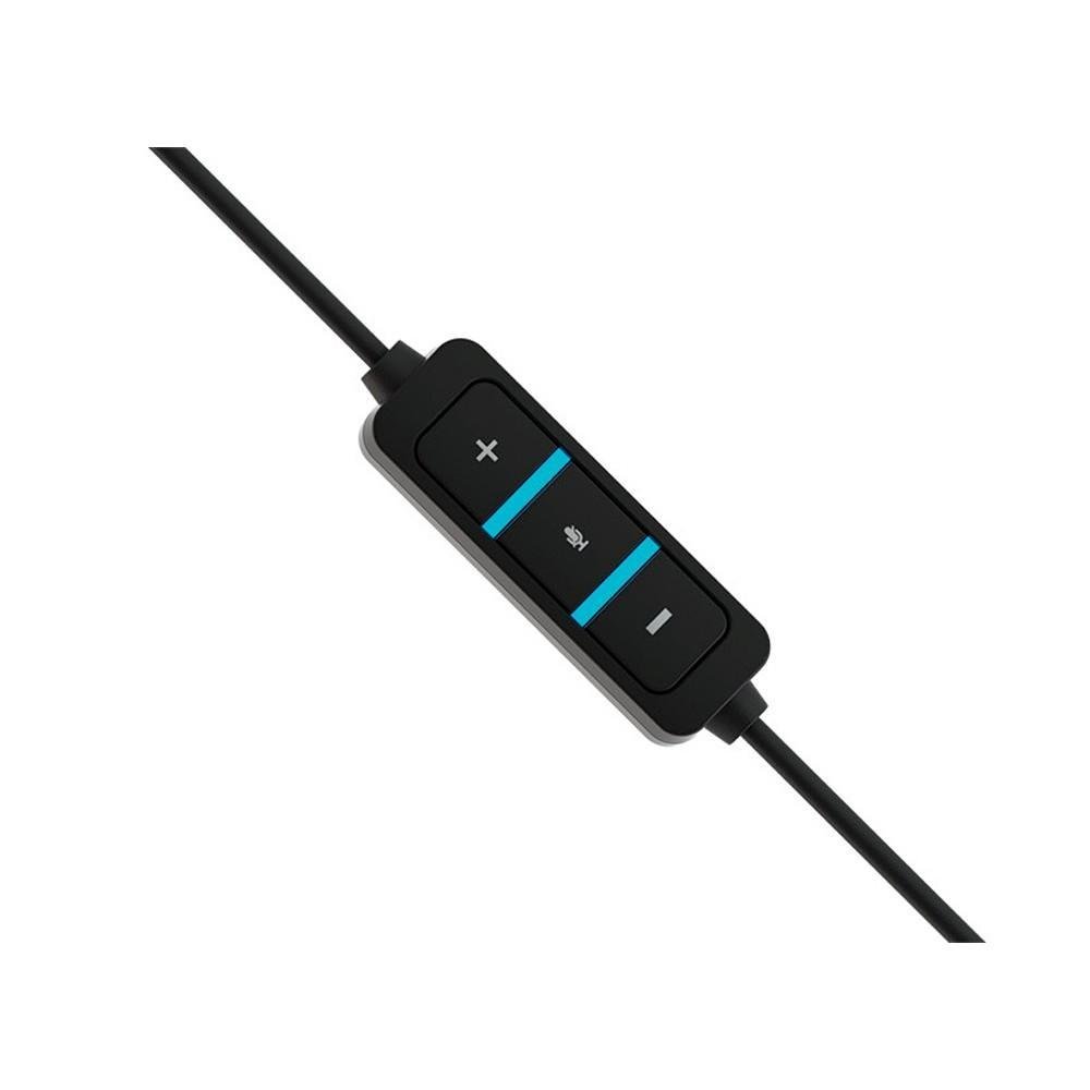 Headset Gamer Corsair HS40 USB, Surround 7.1, Drivers 50mm, Preto/Vermelho - CA-9011122-NA