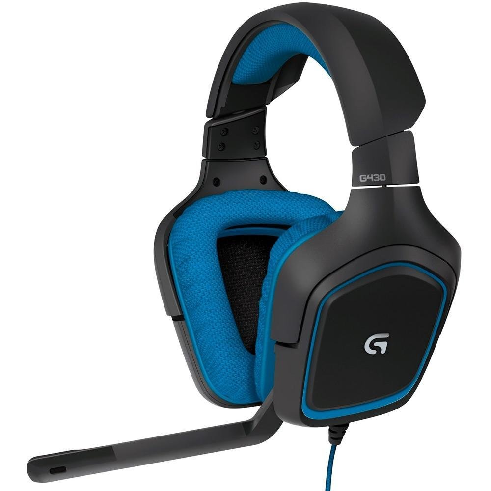 Headset Gamer Logitech G430 7.1 Dolby Surround - 981-000551