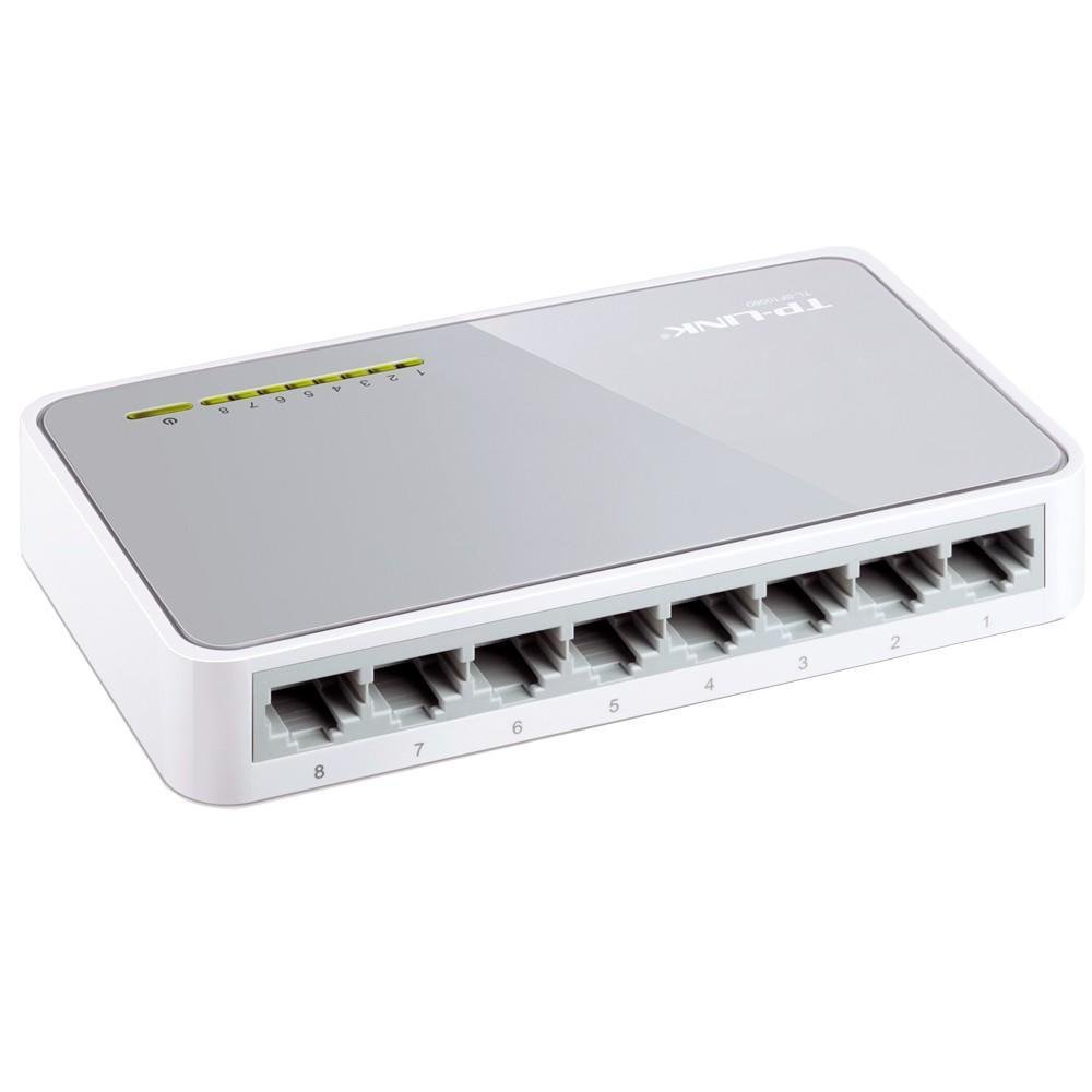 Switch 8 Portas TP-Link 10/100 Mbps TL-SF1008D Switch 8 Portas TP-Link 10/100 Mbps TL-SF1008D