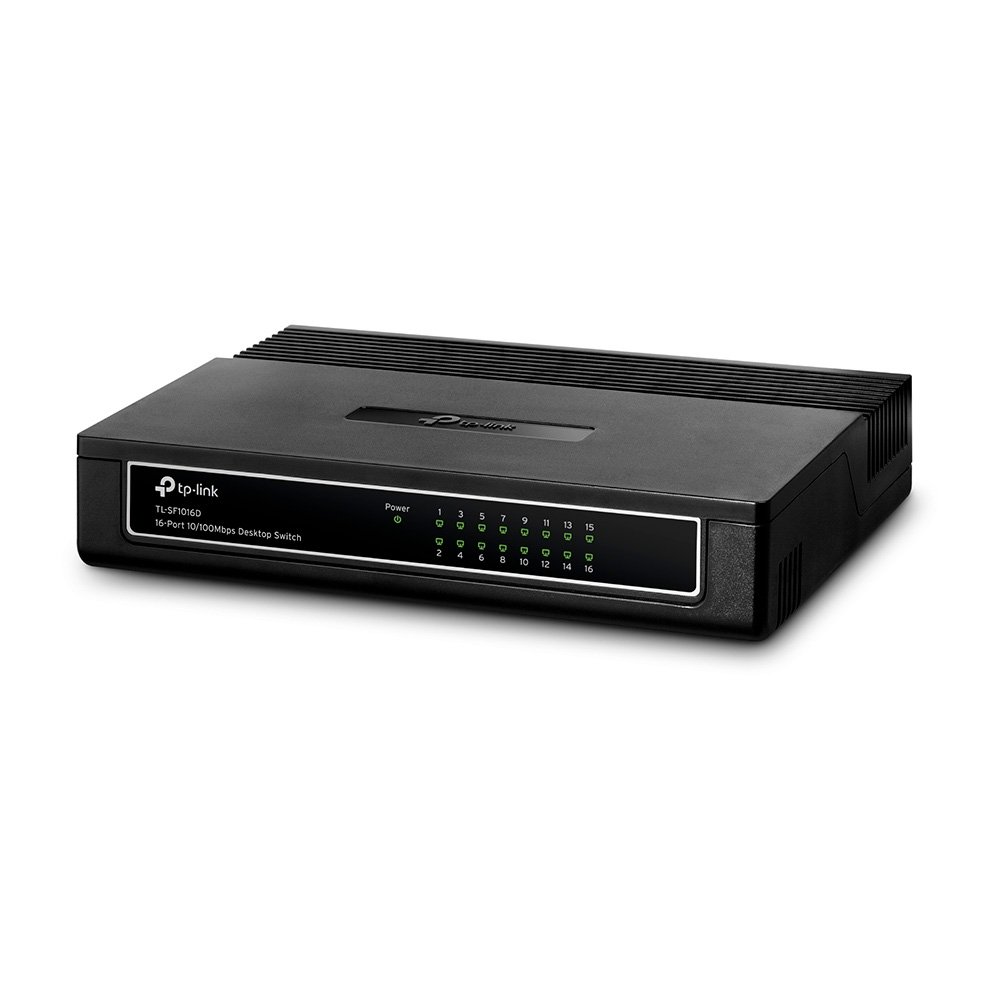 Switch 16 Portas TP-Link 10/100 Mbps TL-SF1016D - view 2