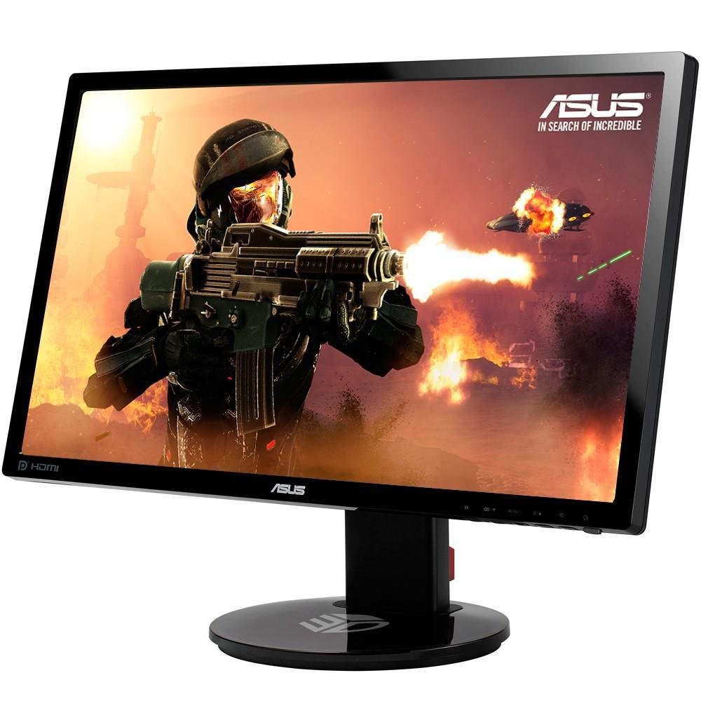 Imagem 9 de 12 do produto Monitor Gamer Asus LED 24´ Widescreen, Full HD, HDMI/DVI/Display Port, Som Integrado, 144Hz, 1ms, Altura Ajustável  - VG248QE