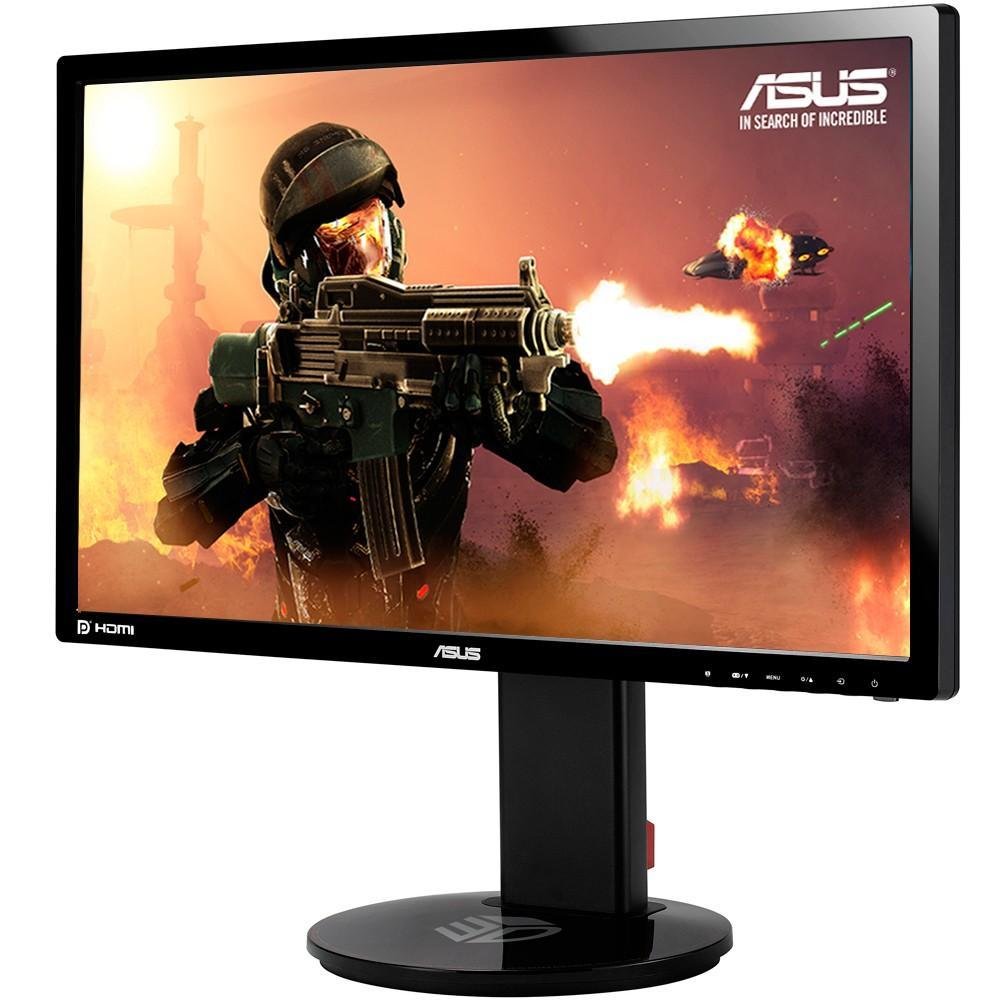 Imagem 12 de 12 do produto Monitor Gamer Asus LED 24´ Widescreen, Full HD, HDMI/DVI/Display Port, Som Integrado, 144Hz, 1ms, Altura Ajustável  - VG248QE