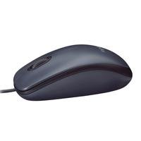 Mouse com fio USB Logitech M90 com Design Ambidestro e Facilidade Plug and Play - 910-004053