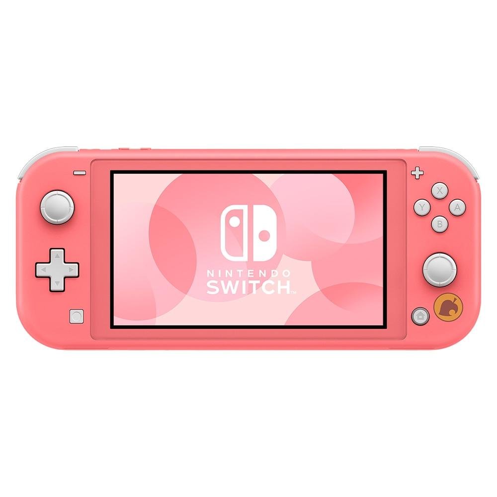 Console Nintendo Switch Lite Coral ACNH | KaBuM!