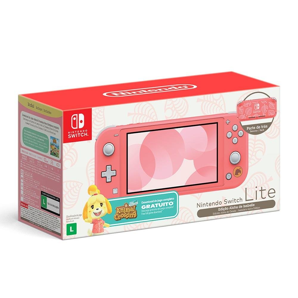 Coral outlet Nintendo, switch lite