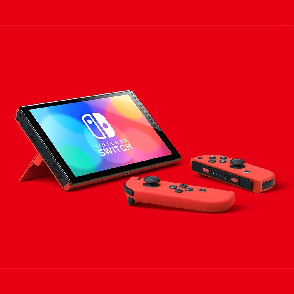 Imagem 10 de 12 do produto Console Nintendo Switch Oled Red Mario Edição Especial - 119920