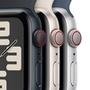 Apple Watch SE GPS + Cellular, Caixa Estelar de Alumínio de 44mm, Pulseira Esportiva Estelar, Tamanho M/G, Neutro em Carbono - MRGX3BZ/A