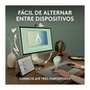 Teclado Sem Fio Logitech, Bluetooth e USB, Pebble Keys 2 K380s, Easy-Switch e Pilha Inclusa, Grafite - 920-011789