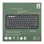 Teclado Sem Fio Logitech, Bluetooth e USB, Pebble Keys 2 K380s, Easy-Switch e Pilha Inclusa, Grafite - 920-011789