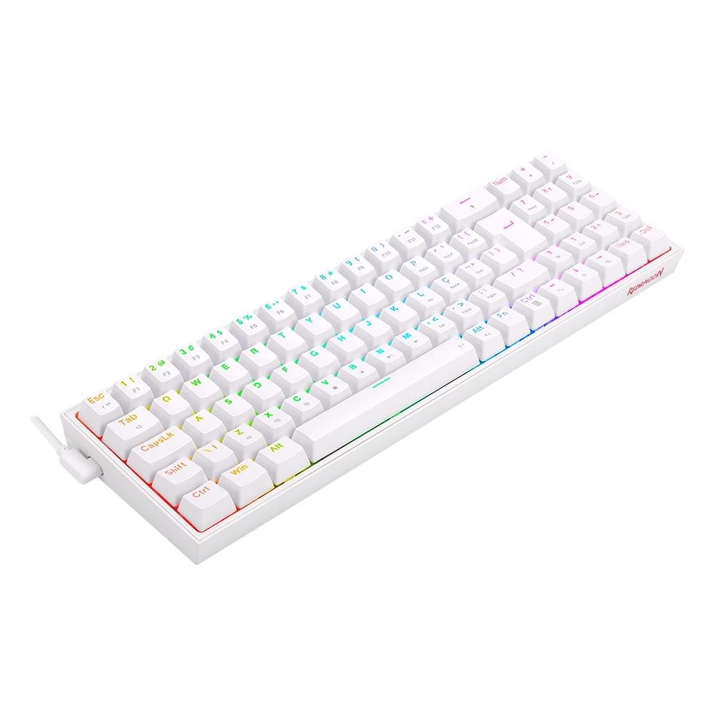 Teclado Mecânico Gamer ( Balão.info) Pollux, RGB, Switch Red, N-keys, ( Balão.info), Branco - K628-RGB-W (PT-RED - foto 5