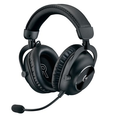 Headset Gamer Sem Fio Logitech G Pro X 2 Lightspeed, Driver 50mm, Bluetooth, USB e 3.5mm, para PC, Playstation e Switch, Preto - 981-001262
