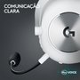 Headset Gamer Sem Fio Logitech G Pro X 2 Lightspeed, Driver 50mm, Bluetooth, USB e 3.5mm, para PC, Playstation e Switch, Branco - 981-001268