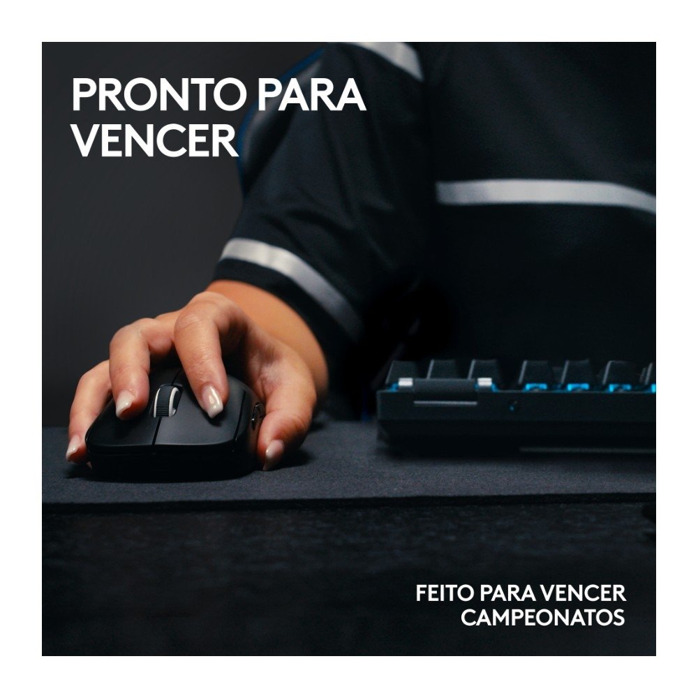 Teclado Gamer Sem Fio ( Balão.info) Pro X com design TKL, Layout US, RGB LIGHTSYNC e Switch Exclusivo GX Brown Tactile, Branco - 920-( Balão.info - foto 6